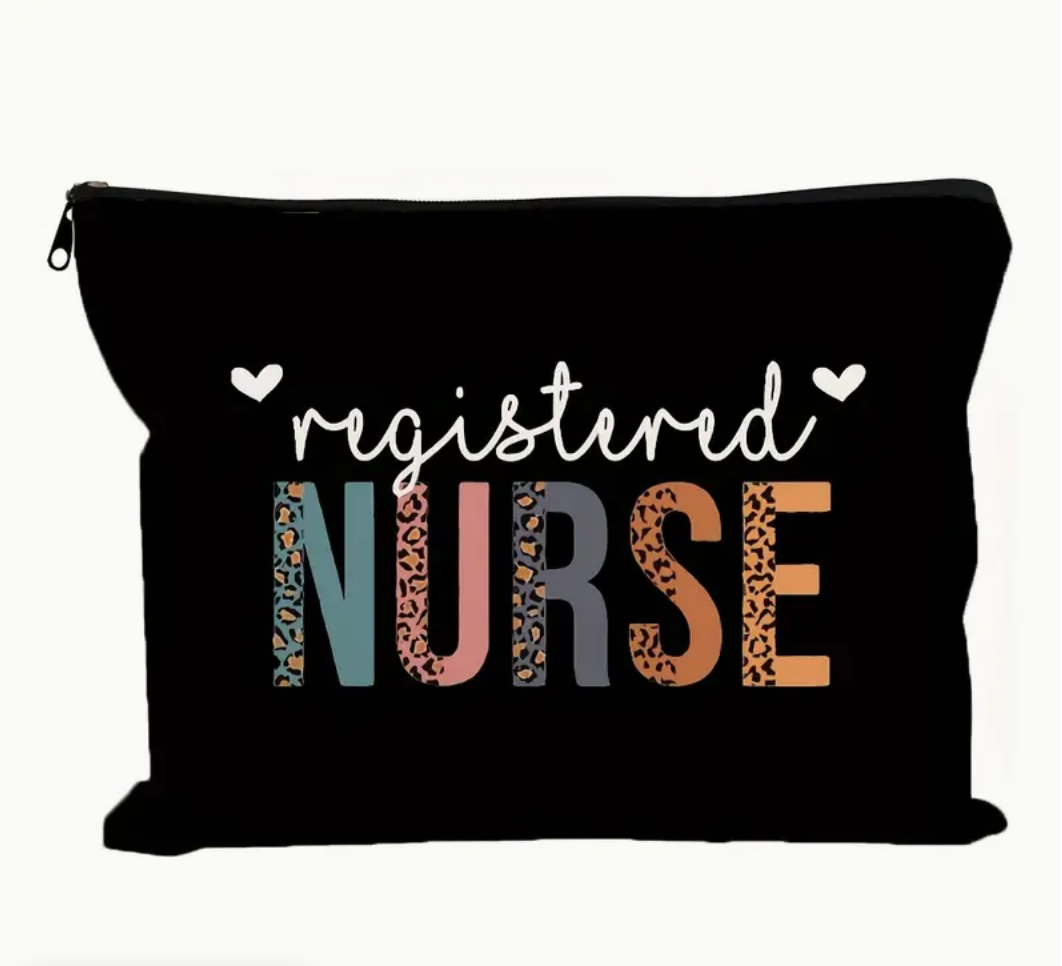 "Registered Nurse" Zipper Pouch Bag